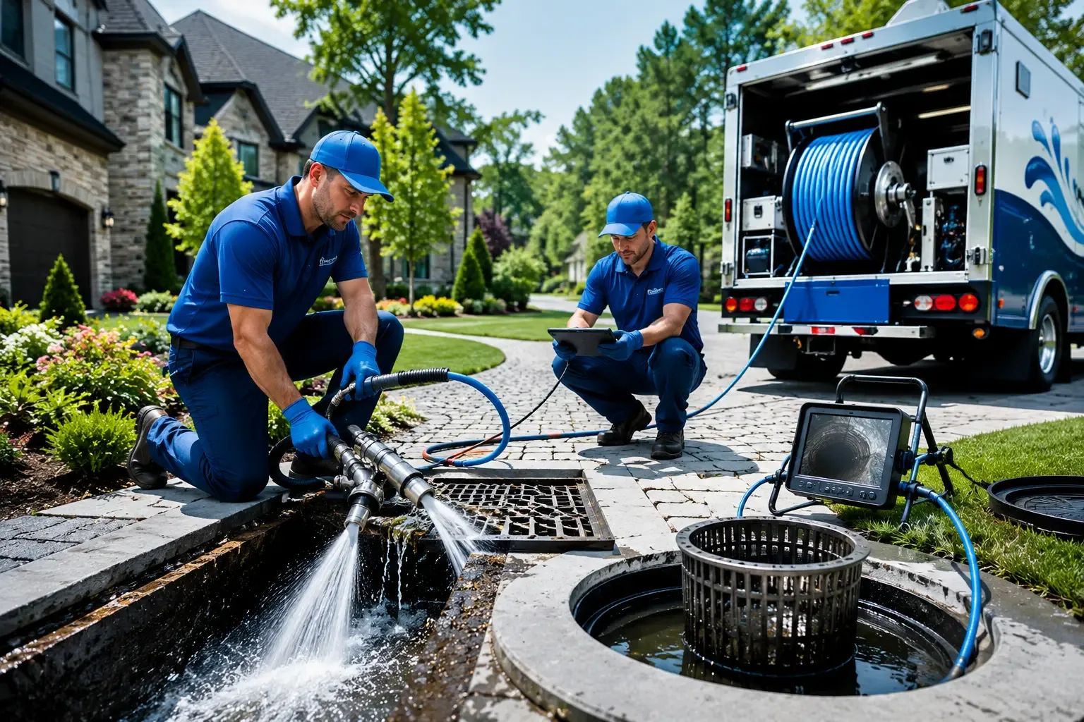 Local outdoor drain cleaning professionals in Bannock, OH